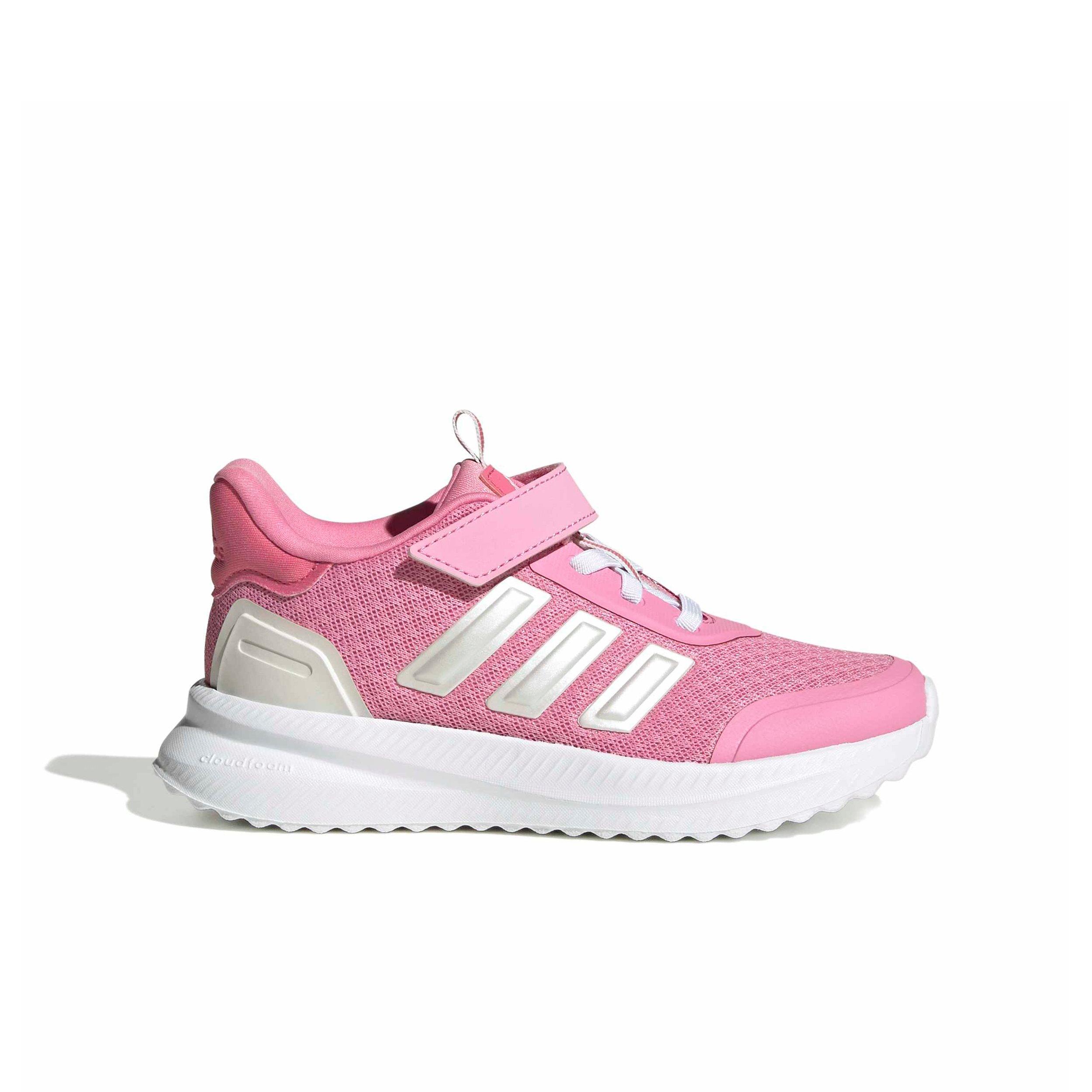 adidas X_PLRPATH "Zero Metallic/St Tropic Bloom/Pink Fusion" Preschool Girls' Shoe - ZERO/BLOOM/PINK